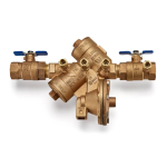 Zurn 1-975XL 1 in. Brass Reduced-Pressure Backflow Preventer Guide d'installation