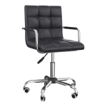 HOMCOM 02-0697 Modern Tufted PU Leather Midback Home Office Chair Mode d'emploi