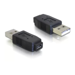 DeLOCK 65029 Adapter USB micro-A+B female to USB 2.0 Type-A male Fiche technique