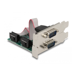 DeLOCK 90046 PCI Express Card to 2 x Serial RS-232 Fiche technique | Fixfr