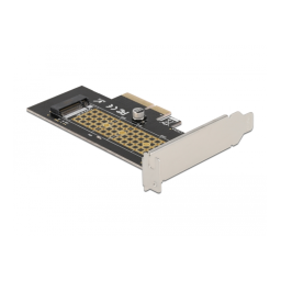 DeLOCK 90047 PCI Express x4 Card to 1 x internal NVMe M.2 Key M 80 mm - Low Profile Form Factor Fiche technique | Fixfr