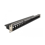 DeLOCK 66865 19&Prime; Keystone Patch Panel 24 port Fiche technique