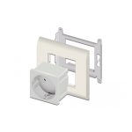 DeLOCK 81392 Easy 45 Grounded Power Socket 45 x 45 mm Fiche technique