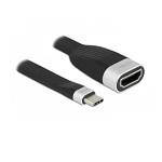 DeLOCK 86729 FPC Flat Ribbon Cable USB Type-C&trade; to HDMI (DP Alt Mode) 4K 60 Hz 13.5 cm Fiche technique