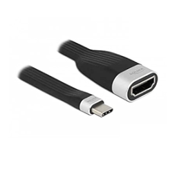 DeLOCK 86729 FPC Flat Ribbon Cable USB Type-C™ to HDMI (DP Alt Mode) 4K 60 Hz 13.5 cm Fiche technique | Fixfr