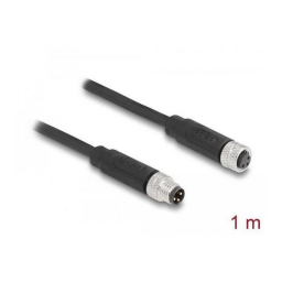 DeLOCK 86570 DC Extension Cable 5.5 x 2.1 mm male to female screwable Fiche technique | Fixfr