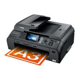 Brother MFC-5895CW Inkjet Printer Guide d'installation rapide | Fixfr