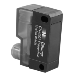 Baumer FADH 14U4470/KS34A/IO Distance sensor Manuel utilisateur | Fixfr