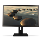 Acer B276HL Monitor Guide de d&eacute;marrage rapide