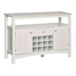 HOMCOM 835-311WT Modern Sideboard Buffet Cabinet Mode d'emploi