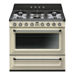 Smeg TR90P9 Piano de cuisson gaz Product fiche