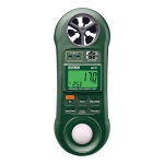 Extech Instruments 45170 4-in-1 Environmental Meter Manuel utilisateur