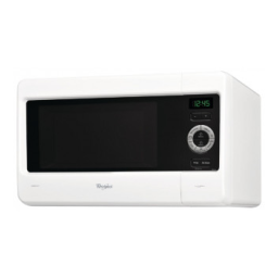 Whirlpool MWA 268 WH Manuel utilisateur | Fixfr