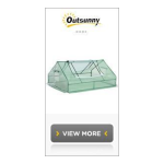 Outsunny 845-287 Rectangular Greenhouse Planter Box Mode d'emploi