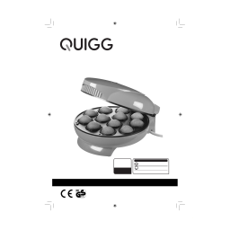 Quigg GT-CP-01 Cake Pop Maker Manuel utilisateur | Fixfr