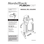 NordicTrack NTEVRW10918n R 875 ROWER Manuel utilisateur