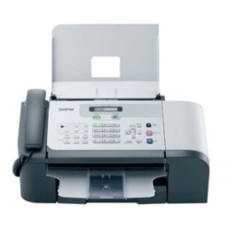 Brother FAX-1360 Inkjet Printer Guide d'installation rapide | Fixfr