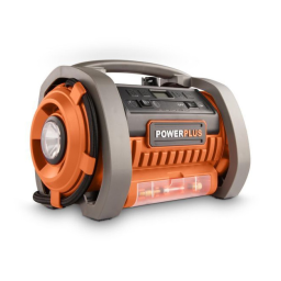 Powerplus POWDP7040 INFLATOR/DEFLATOR 20V (NO ACCU) Manuel utilisateur | Fixfr