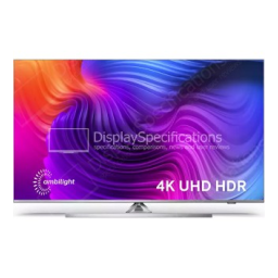 Philips 65PUS8536/12 Performance Series Téléviseur Android 4K UHD LED Manuel utilisateur | Fixfr