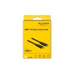 DeLOCK 86979 USB4&trade; 40 Gbps Coaxial Cable 0.8 m Fiche technique