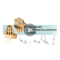 THEBEN Wall mounting kit 105 mm Fiche technique | Fixfr