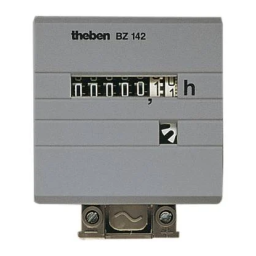 THEBEN Front kit BZ 142-3 Fiche technique | Fixfr