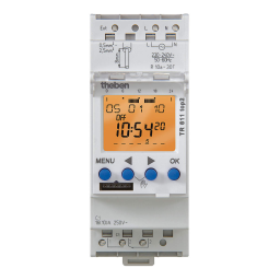 THEBEN TR 611 top2 24V Mode d'emploi | Fixfr