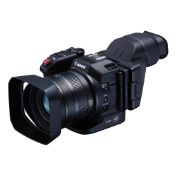 Canon XC 10 Mode d'emploi | Fixfr