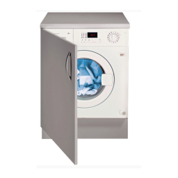 Teka LI4 1270 E Built-in washing machine Guide d'installation | Fixfr