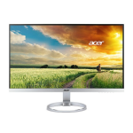 Acer H277HU Monitor Manuel utilisateur