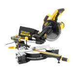 Stanley FME721 Mitre saw Manuel utilisateur