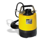 Wacker Neuson PSA2500 Submersible Pump Manuel utilisateur