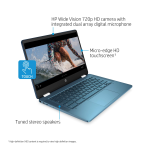 HP Chromebook x360 14a-ca0000 (2V978AV) Manuel utilisateur