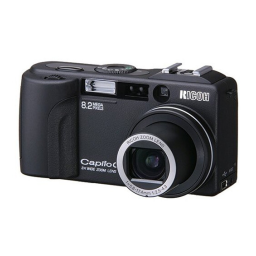 Ricoh Caplio GX8 Manuel utilisateur | Fixfr