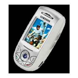 Samsung SGH-E800 Manuel utilisateur | Fixfr