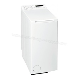 Whirlpool TDLR 65211 Washing machine Manuel utilisateur | Fixfr