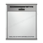 Whirlpool ADG 8000 IX Dishwasher Manuel utilisateur