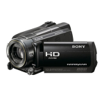 Sony HDR-XR500VE Manuel du propri&eacute;taire