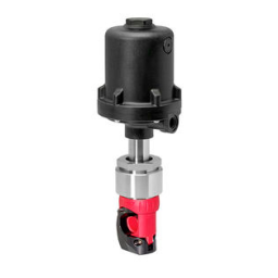 Gemu Q40 Pneumatically operated pinch valve Fiche technique | Fixfr