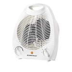Basetech BT-2268546 Fan heater 16 m&sup2; White Manuel du propri&eacute;taire