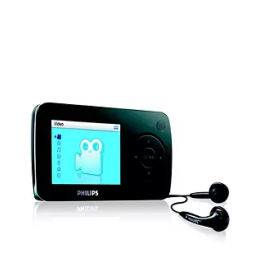 Philips SA6015/02 GoGEAR Baladeur audio/vidéo à mémoire flash Manuel utilisateur | Fixfr