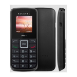 Alcatel One Touch 1010D Manuel utilisateur