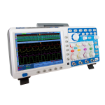 PeakTech P 1295 100 MHz / 4 CH, 1 GS/s touchscreen oscilloscope Manuel du propri&eacute;taire