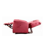 Gima 45188 FLAVIA LIFT ARMCHAIR 2 motors - burgundy Manuel du propri&eacute;taire