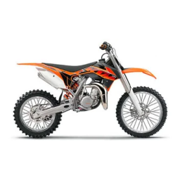 KTM 85 SX 17/14 2014 Manuel utilisateur | Fixfr