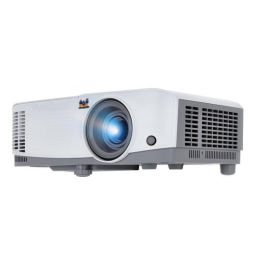 ViewSonic PG603W-S PROJECTOR Mode d'emploi | Fixfr