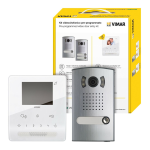 Vimar 7539 Tab Free speakerphone video unit, white Manuel du propri&eacute;taire