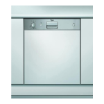 Whirlpool ADG SPACE IX Dishwasher Manuel utilisateur