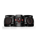LG CM4541 Mini-cha&icirc;ne Hi-Fi : Assistance IA et PDF