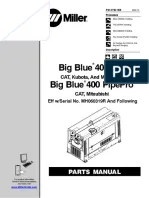 Miller BIG BLUE 400 CX CE Manuel utilisateur | Fixfr